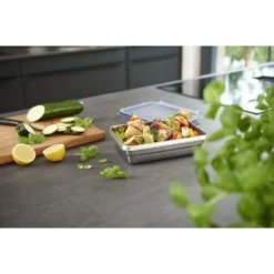 Tefal Masterseal RVS Vershouddoos Rechthoek 1.2 L -Aanbiedingen Keuken Slim Winkel 104 0510 5 1