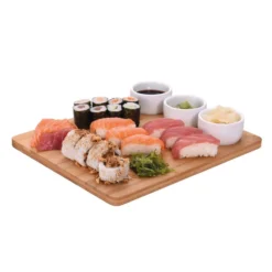 Sushiset Bamboe Porselein 4-delig -Aanbiedingen Keuken Slim Winkel 104 0630 5 1