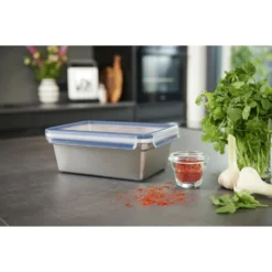 Tefal Masterseal RVS Vershouddoos Rechthoek 3.0 L 12 Tefal Masterseal RVS Vershouddoos Rechthoek 3.0 L -Aanbiedingen Keuken Slim Winkel 104 0710 5 1