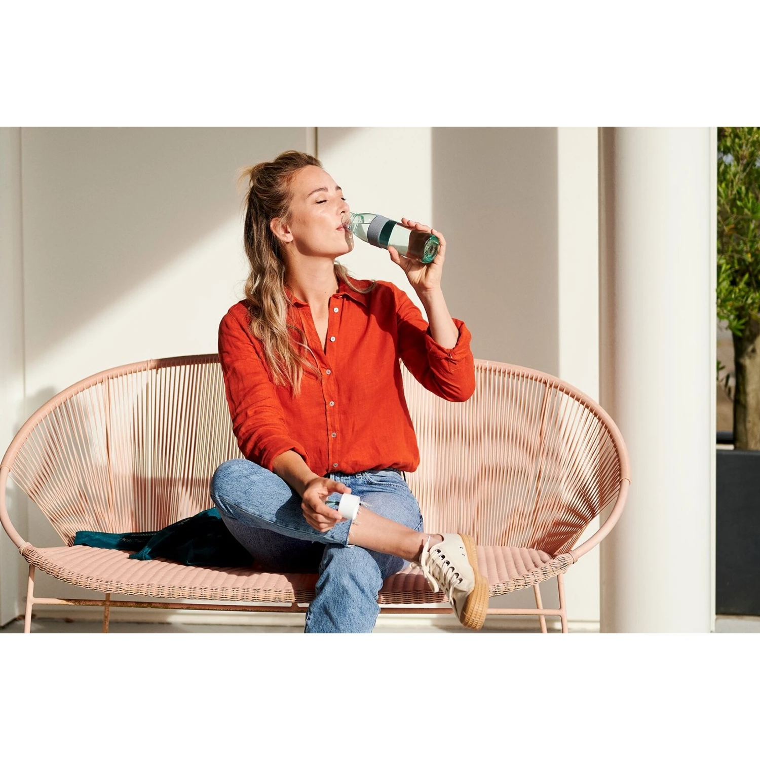 Mepal Ellipse Waterfles 0,5 L Nordic Green 4 Mepal Ellipse Waterfles 0,5 L Nordic Green - Afbeelding 2