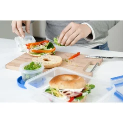 Tefal Fresh Vleeswarendoos Met Condensopvang Systeem - Inhoud2x0.6L - Rechthoe -Aanbiedingen Keuken Slim Winkel 104 8812 4 1