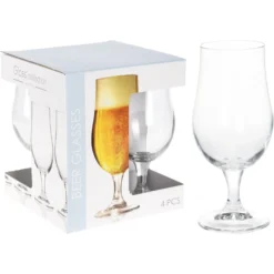 Bierglas 370Ml Set 4 Stuks -Aanbiedingen Keuken Slim Winkel 105 0320 1