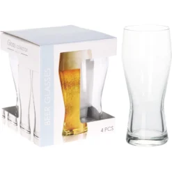 Bierglas 400Ml Set 4 Stuks 7 Bierglas 400Ml Set 4 Stuks -Aanbiedingen Keuken Slim Winkel 105 0330 1