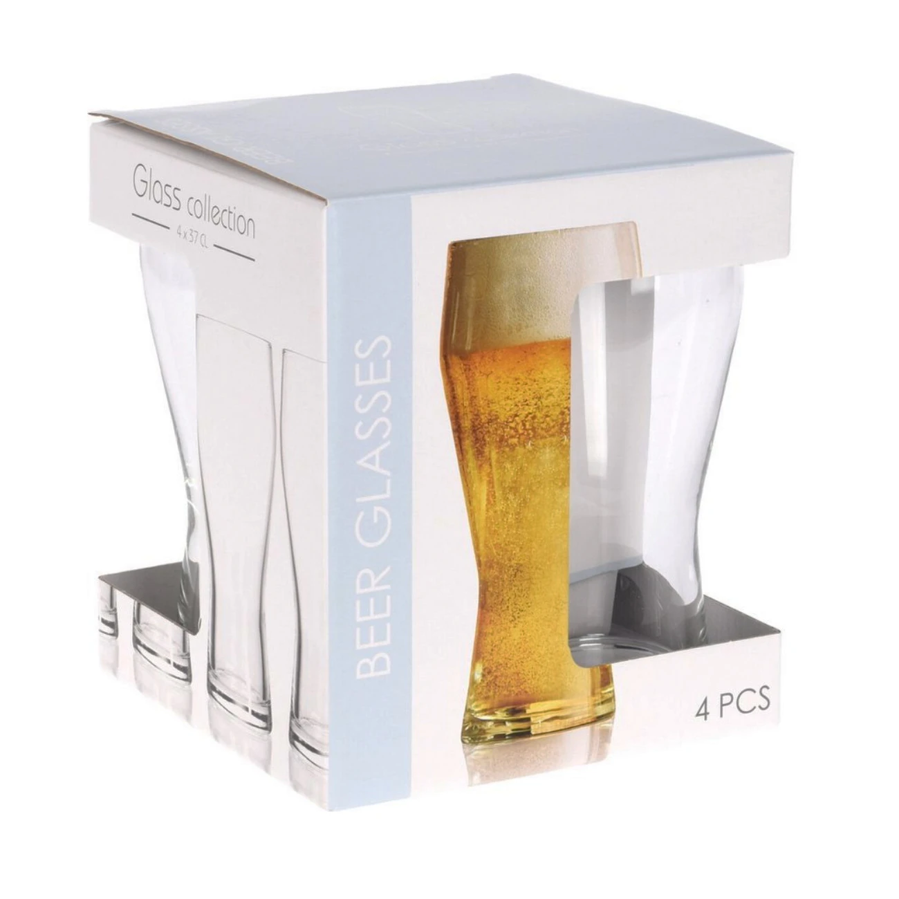 Bierglas 400Ml Set 4 Stuks 3 Bierglas 400Ml Set 4 Stuks