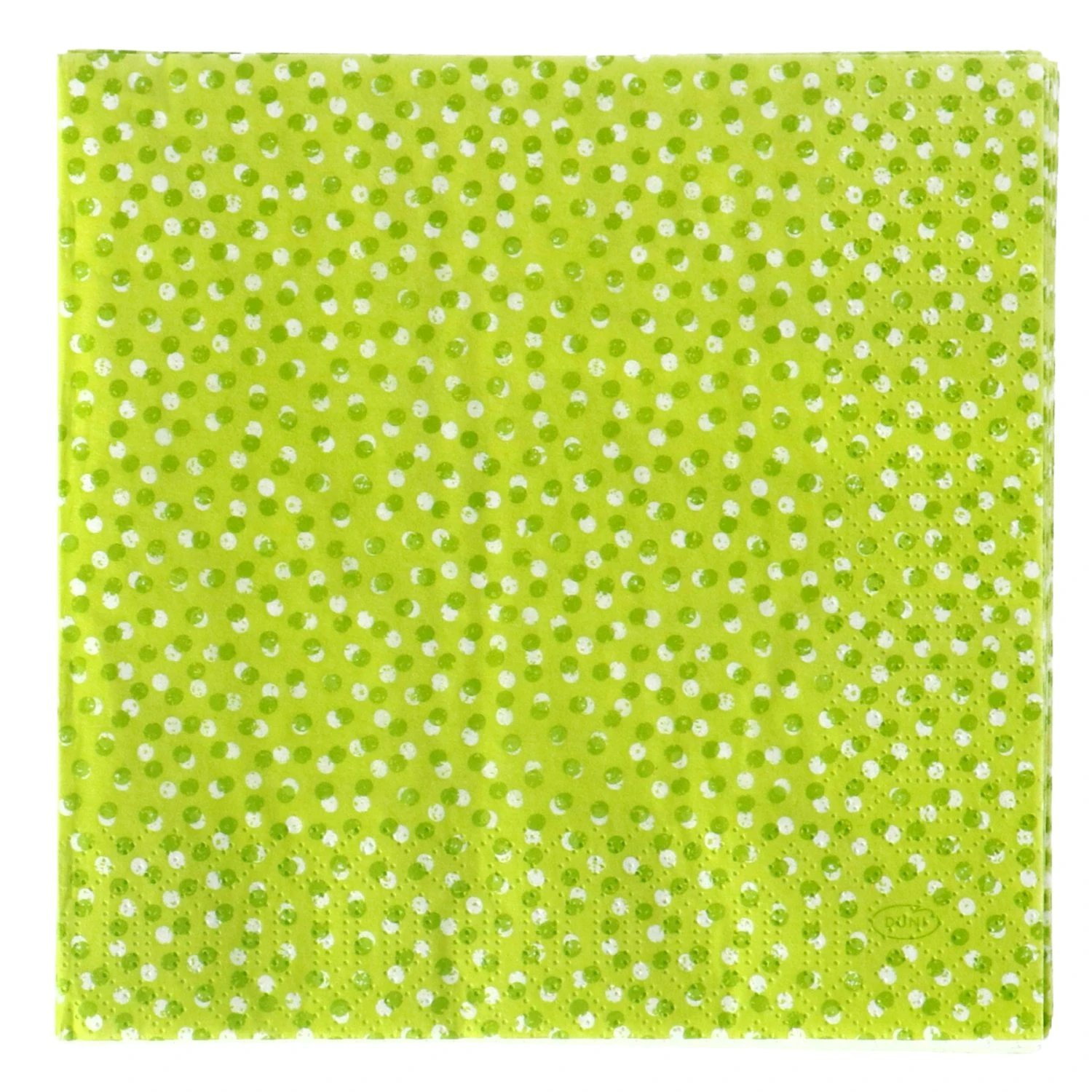 Servetten Playful Dots Kiwi 33x33 Cm 5 Servetten Playful Dots Kiwi 33x33 Cm - Afbeelding 3