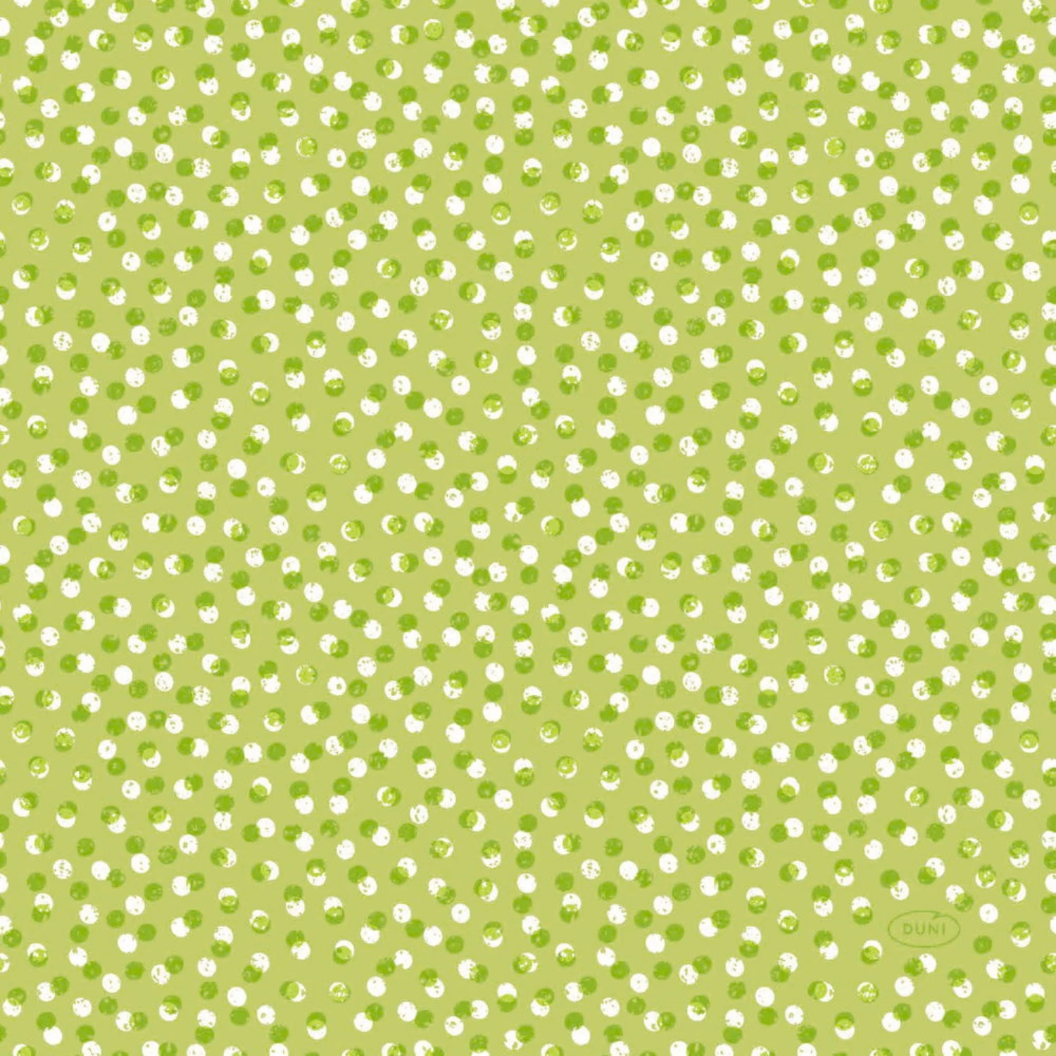 Servetten Playful Dots Kiwi 33x33 Cm 6 Servetten Playful Dots Kiwi 33x33 Cm - Afbeelding 4