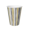 Bekers Stripes Black & Gold 24 Cl 10 Stuks 2 Bekers Stripes Black & Gold 24 Cl 10 Stuks -Aanbiedingen Keuken Slim Winkel 105 1226 1