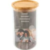 Voorraadpot 10x17.5cm Stapelbaar Bamboe Deksel -Aanbiedingen Keuken Slim Winkel 105 7432 1