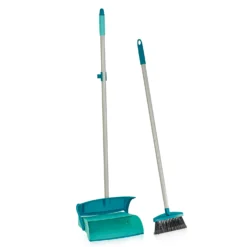 Leifheit Stoffer En Gesloten Blik Met LangeSteel (Mariaset)