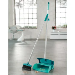 Leifheit Stoffer En Gesloten Blik Met LangeSteel (Mariaset) -Aanbiedingen Keuken Slim Winkel 110 1405 3 1 1