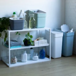 Curver Ready To Collect GFT 5L Blauw/Grijs -Aanbiedingen Keuken Slim Winkel 141 1950 6 1