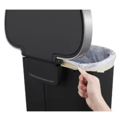 Eko Hana Pedaalemmer 55l Zwart Ingebouwde Wielen -Aanbiedingen Keuken Slim Winkel 141 2155 7 1