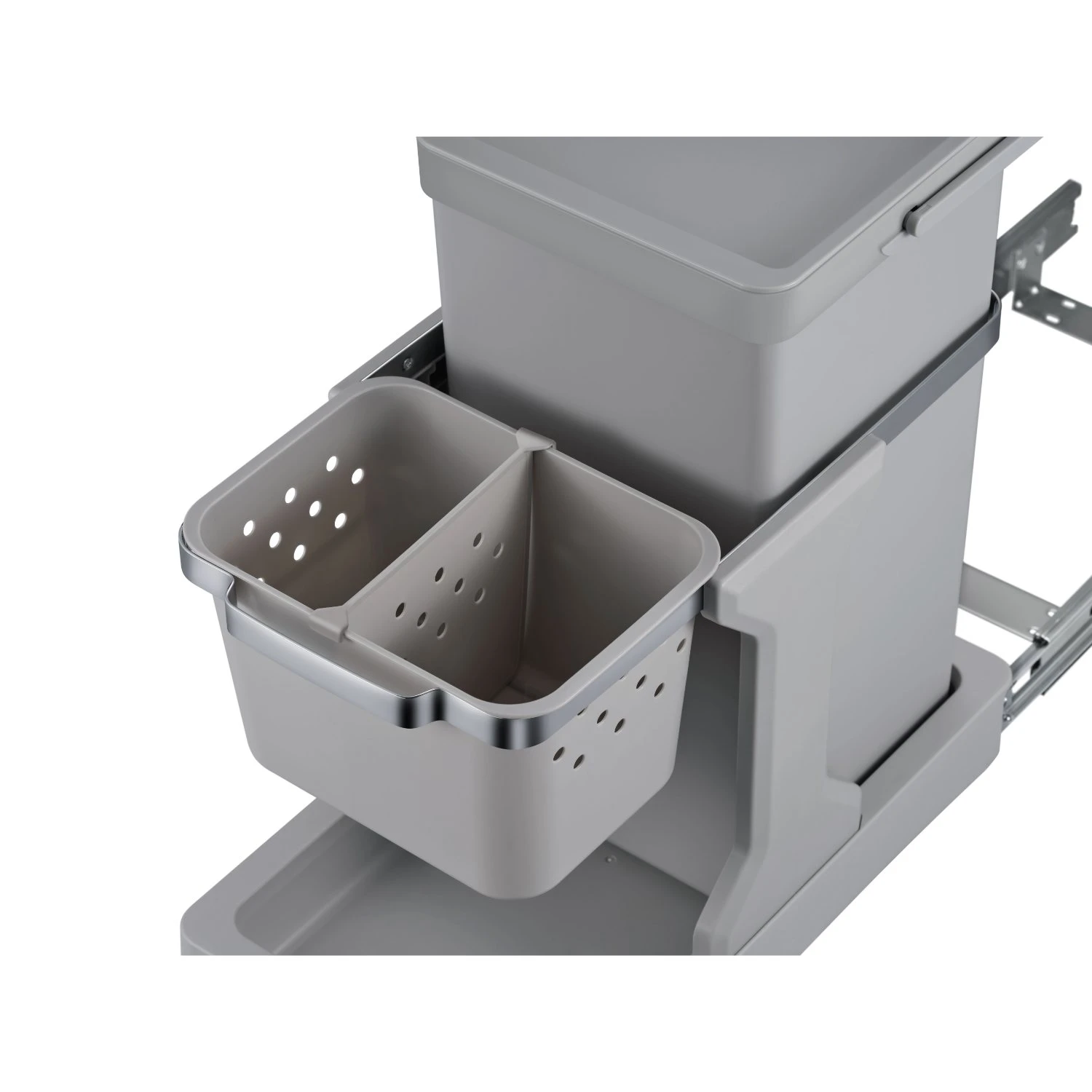 Eko Afvalemmer 20+4l Grijs Deco Inbouw 5 Eko Afvalemmer 20+4l Grijs Deco Inbouw - Afbeelding 3