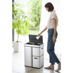 Eko Afvalemmer 30+15+15l Sensor Recycle Mirage Plu -Aanbiedingen Keuken Slim Winkel 141 3860 9 1