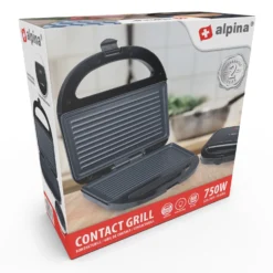 Alpina Contactgrill 750W -Aanbiedingen Keuken Slim Winkel 209 6779 1