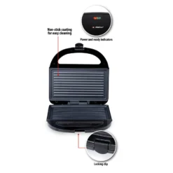 Alpina Contactgrill 750W -Aanbiedingen Keuken Slim Winkel 209 6779 7 1