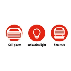 Alpina Contactgrill 750W -Aanbiedingen Keuken Slim Winkel 209 6779 8 1