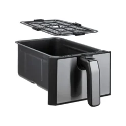 Inventum Hetelucht Friteuse Dubbel 2x 4 L Rvs/ Zwart 1700W -Aanbiedingen Keuken Slim Winkel 210 4299 4 1