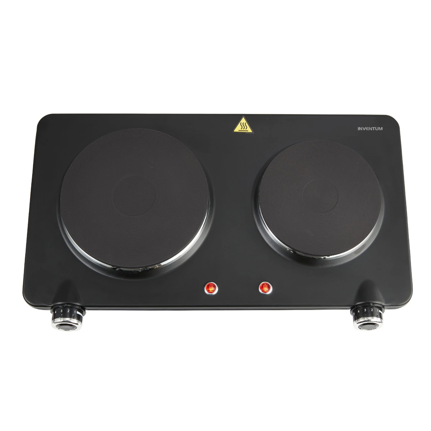 Inventum Elektrische Kookplaat, 2 Pits, 15 En 18cm 4 Inventum Elektrische Kookplaat, 2 Pits, 15 En 18cm - Afbeelding 2