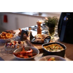 Philips HD9925/01 - Airfryer L AccessoiresetBakaccessoire Met Muffinvormen -Aanbiedingen Keuken Slim Winkel 212 8711 6 1