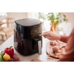 Philips Essential Airfryer HD9252/70 16 Philips Essential Airfryer HD9252/70 -Aanbiedingen Keuken Slim Winkel 212 9252 6 1