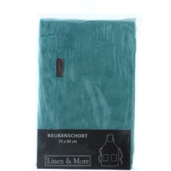 Linen & More Schort Uni Groen -Aanbiedingen Keuken Slim Winkel 330f0735bf2f3859f6545826564c6ebc