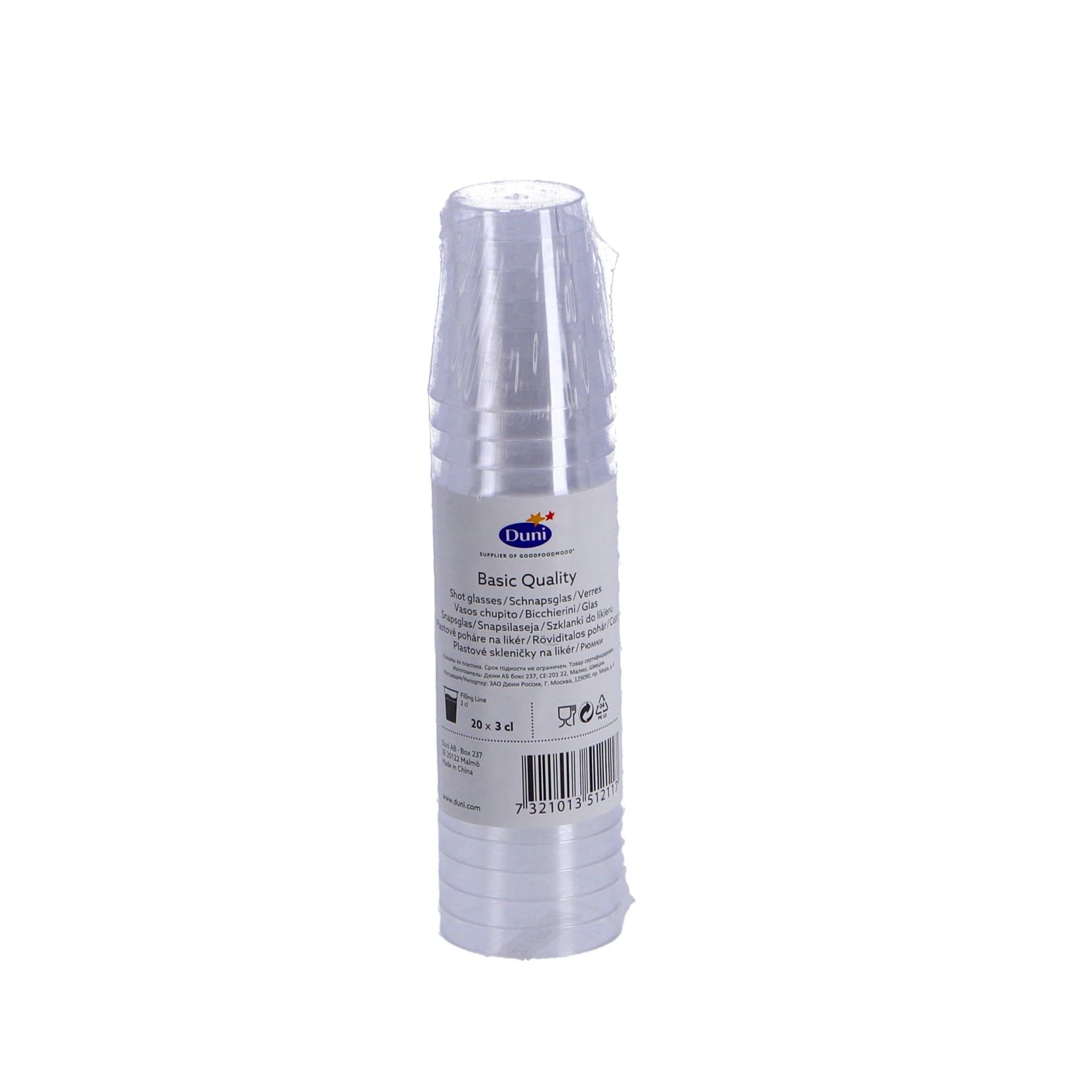 Shotglas Plastic 20 Stuks 3 Shotglas Plastic 20 Stuks