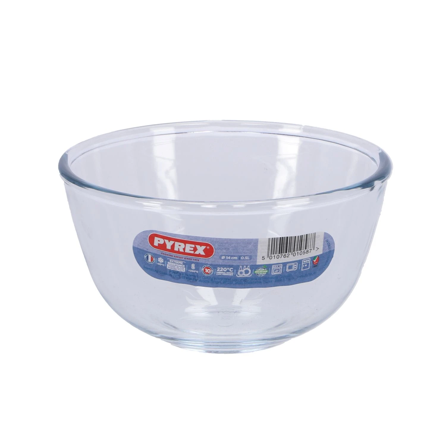 Pyrex Prep & Store Classic Mengkom 14 Cm 0,5L Glas 3 Pyrex Prep & Store Classic Mengkom 14 Cm 0,5L Glas
