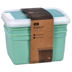 Alaska 3 Diepvriesdozen Rechthoekig 1.00 L -Aanbiedingen Keuken Slim Winkel ba091f6487c7b2ebfd231c0fdcd91d06