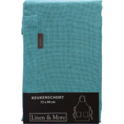 Linen & More Schort Uni Groen -Aanbiedingen Keuken Slim Winkel cf2fc76c312511c30cb03a4e975a1a7b